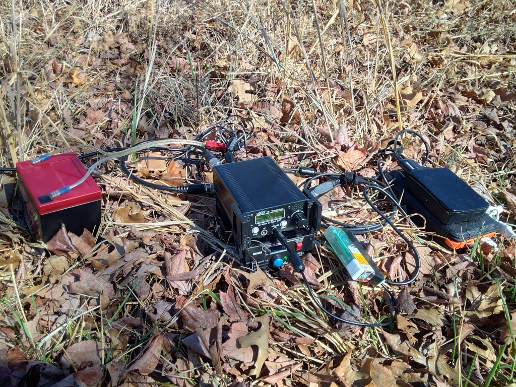 uSDX and JS8Call in an ammo can