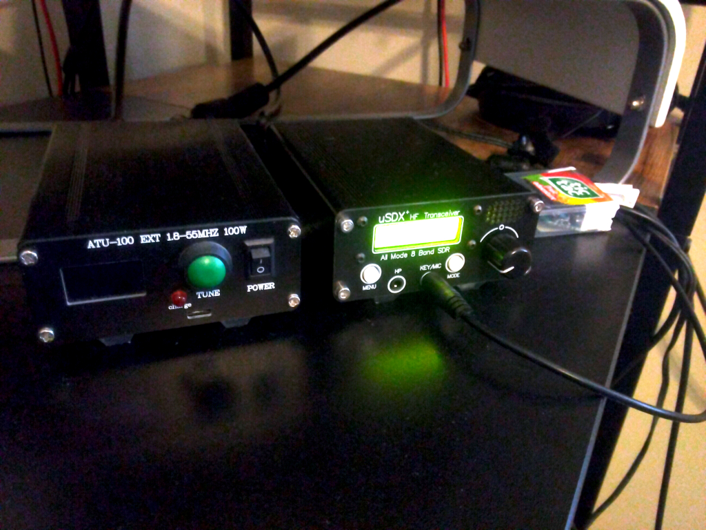 running digital modes with usdx+